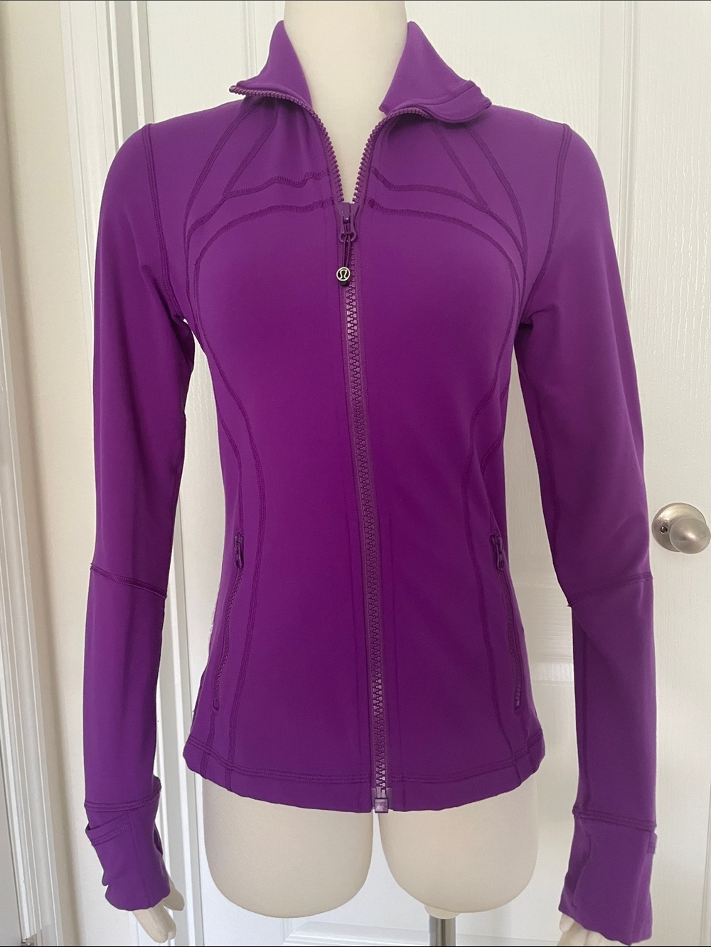 lululemon athletica Define Athletic Jacket Violet Size 8 - Picture 3 of 9